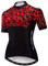 Damen Radtrikot Kurzarm Bike Shirt MTB Fahrradbekleidung Atmungsaktiv - Rot - Etikett XXL