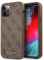 Guess GUHCP12MG4GFBR Hülle für iPhone 12/12 Pro 6,1 braun Hard case 4G Metal Gold Logo