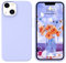 YINLAI für iPhone 13 Hülle Silikon Violett,Handyhülle iPhone 13 Slim Case Cover Liquid Silikon Gel Matte 3-Schicht Struktur Fallschutz Kratzfest Schutzhülle für iPhone 13 6,1 Zoll,Lavendel Lila