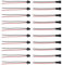 ECSiNG SM-2-poliges Steckverbinder-Set, Stecker und Buchse, Länge 10 cm, Drahtverbinder für RC-Modelle, Batterie-Reparatur, LED-Lichtleiste, Lampe, Spielzeug, Modellbau, 10 Paar