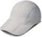 GADIEMKENSD Folding Running Men Hat Long Brim Golf Hats Quick Dry Baseball Caps Unstructured Breathable Light Cooling Cap Adjustable Trucker Hat for Outdoor Sport Hiking Workout Gym Travel Hellgrau