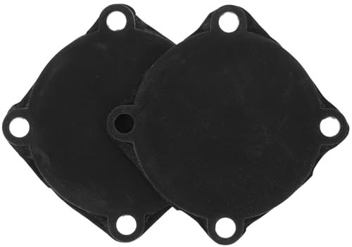 Gatuida 2pcs Air Compressor Switch Pad Rubber Gaskets Automatic Pressure Switch Seal for Air Pump Cylinder Head Noise Reduction and Vibration Foot Pads Compatible DIY Compressor Parts