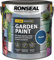 SuperGift.com Garden paint adds colour, waterproofs, and improves water repellence (BlueBell, 2.5 Liters)