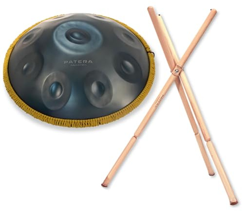 Patera HPDM-4 Handpan D-Amara + Handpan-Ständer