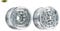 Carson Tamiya Parts Front Wheel Wide Chrome (2) C907061 500907061