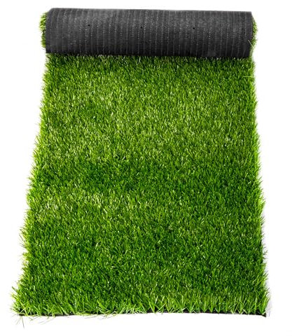 Porch Potty Standard Replacement Grass - Artificial Grass for Dogs - Dog Grass Pee Pad - Synthetic Grass with Drainage Hole - Dog Training Pads - Grass Area (4ft x 2ft)