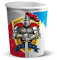 Party Discount NEU Becher Ritter & Wappen, 8 STK, 250 ml