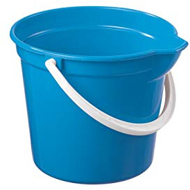 Sunware Basic Eimer, Blau, 7,5 Liter