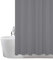 ANSIO - Tenda da doccia, resistente alla muffa e all’umidità, 180 x 180 cm, 100% poliestere - Grigio antracite, confezione da 2