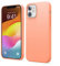 elago Premium Silicone Case for iPhone 12 & 12 Pro (6.1), Full Body Protection : 3 Layer Shockproof Cover (Orange)