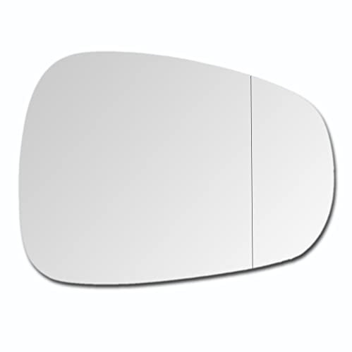 Spiegelglas zum Kleben Ersatzspiegelglas Außenspiegel Rechts Asphärisch passend für ALFA ROMEO GIULIETTA 2010-2015