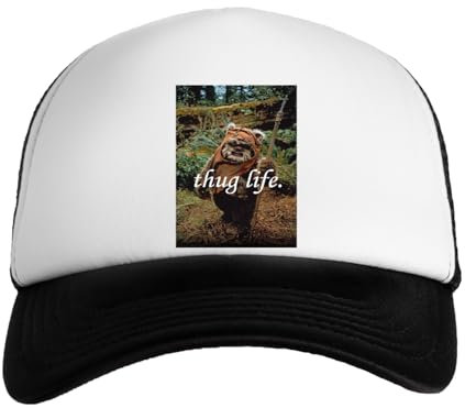 Luxogo Ewok Thug Life Jungen Mädchen Kappe Baseball Snapback Boys Girls Cap