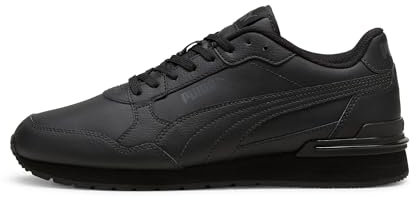 PUMA Unisex ST Runner v4 L Sneaker, Black-Shadow Gray, 42.5 EU