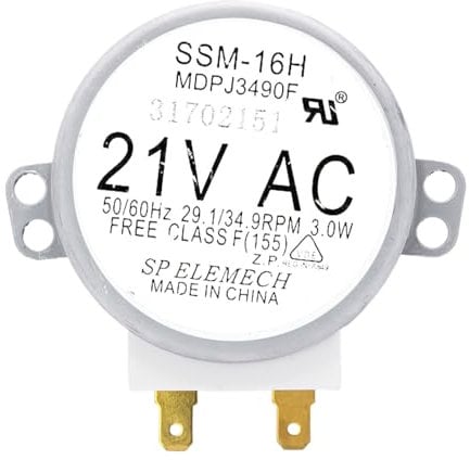 KOLEOLL WB26X10038 Microwave Turntable Motor Compatible with GE Kenmore 769741 AP2024962 PS237772 EAP237772 Microwave Replacement Part