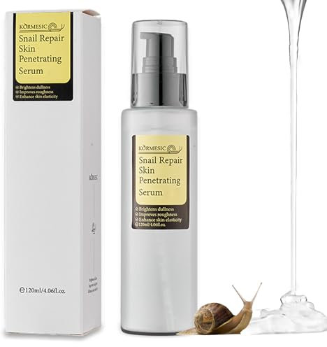 Schneckenschleim-Gesichtsserum - Schnecken-Gesichtspflege-Essenz - Schneckenschleim-Power-Essenz - Feuchtigkeitscreme Gesichtspflege - Anti-Falten-Verbesserung Elastizität straffe, geliftete Haut