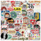 Bric Dodo 50 Stück Nevada Aufkleber Auto Laptop Telefon Gitarre Skateboard Motorrad Fahrrad Las Vegas Stickers Set Vinyl Wasserdicht Aesthetic Aufkleber für Jugendliche Kinder Erwachsene