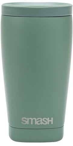 Smash Stainless Steel Twist & Lock Travel Coffee Mug 350ml/ 12 fl oz Sage