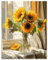 EFOTIML Paint by Numbers Kit pour adultes débutants et enfants, 1Pack 16x20 pouces Canva pour les kits de peinture en bo?te colorée (sans cadre) - tournesols en bouteille