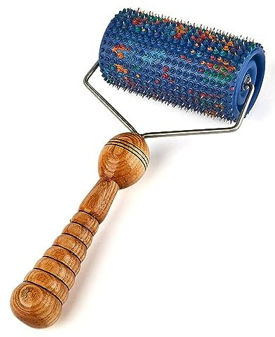 Lyapko Big Roller Massagegerät 5.0 AG Akupressur 570 Nadeln. Zur Akupunktur aller größeren Körperbereiche. Einzigartiges, patentiertes, selbstdynamisches Massagegerät mit Applikatortherapie.