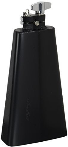 LP Latin Percussion Kuhglocke Steve Gadd Mambo Bell LP229SG Vice-Mount, pulverbeschichtet, schwarz