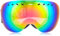 Ravs Photochrom Skibrille Helmkompatibel Doppel Scheibe 100% UV-Schutz Max Vision- Sphärisch