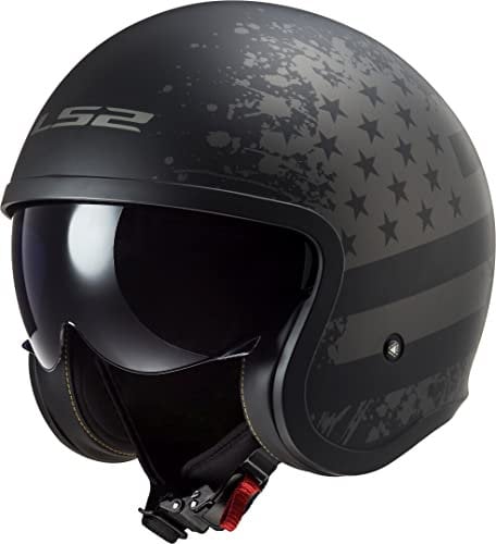LS2, Jethelme motorrad Spitfire Black Flag, XL