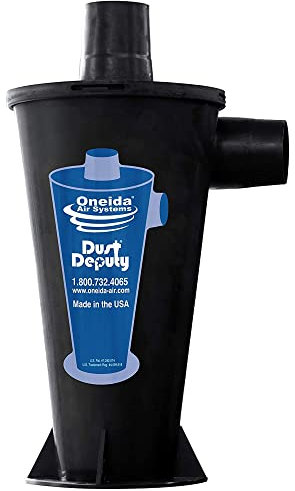 Dépoussiéreur statique Député DIY Anti-statique Retrofit Cyclone Séparateur pour aspirateurs d'atelier humide/sec (DD DIY SD)