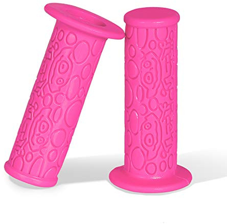 PRUNUS Kids No-Slip Soft Rubber Bike Handlebar Grips, Universal Size Bike