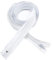 E-Goal 1 pz 200 cm sarto cucito nylon bobina chiusa cerniera sottile (bianco)