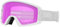 Giro Dylan Womens Snow Goggles - White Flake with Amber/Pink Lens