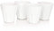 Mahlwerck Porzellan Espressotassen, Espressobecher French Style, Weiss, 100ml, 4er Set …