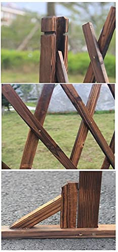 GXBCS Clôture Jardin Palissade Jardin Mur de Jardin en Bois pour cloison en Treillis de Plantes pour la décoration GXBCS629(Size:H72CM)