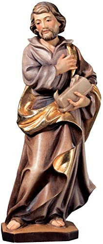 Heiligenfigur Heiliger Josef H 12 cm Josef als Arbeiter Holz geschnitzt Holzfigur Holzstatue Statue aus Ahornholz