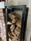 The A2Z Stores - Firewood Storage Rack/Log Holder 90x40x25cm Black Steel (A2Z-LS-90-B)