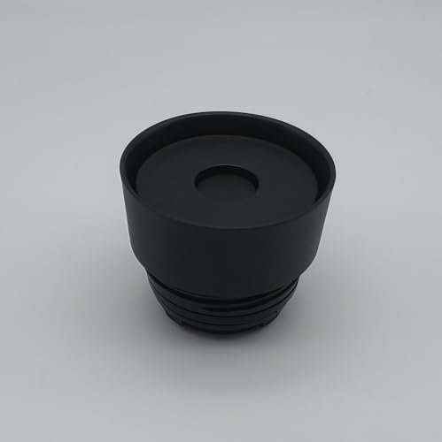 720°DGREE Tapa de repuesto original para tu taza térmico PleasureToGo 2.0 - Tapa de repuesto negra incl. juntas - Sin BPA - ATENCIÓN: SÓLO compatible con el modelo sucesor, el PleasureToGo 2.0