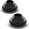 VEVOR 2 Protectores de Tapajuntas para Tuberías de Techo, Se Adaptan a Diámetros Exteriores de 150-280 mm, -55 ℃-100 ℃, Base Metal Redonda Resistente, para Chimeneas, Estufas de Leña, Φ 368 x 145 mm