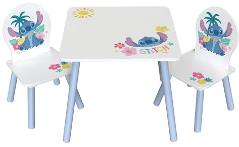 Disney Set tavolino con 2 sedie Stitch