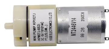 ROYIHOME KPM27C/KPM27J/KPM27V Luftpumpe DC 5V 6V Mini 370 Motor Membran Luftpumpe (KPM27J-6B2)
