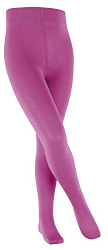 FALKE Cotton Touch semi coprenti spessi tinta unita 1 paio, Collant Unisex - Bambini, Rosa (Gloss 8550), 152-164