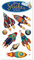 Lutz Mauder 72295 TapirElla Glitter-Sticker, Rakete
