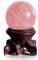 Polar Jade Esfera de Cristal de Cuarzo Rosa de 30 mm de diámetro, para decoración, curación, meditación, Espejo de Espejo, Feng Shui, Hecha a Mano (30 mm)