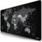 TITANWOLF XXL Speed Gaming Mouse Mat World - Mouse Pad 900 x 400 x 3mm – extra large mouse mat - Table mat large size - improved precision and speed – Design Planisphere black