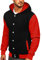 Varsity Jacket Herren College Baseball Jacke Bomberjacke Vintage Einreiher Sweatshirt Jacke mit Kapuze Kapuzenpullver Collegejacke Sweatshirt mit Tasten Hoodie Oldschool Style