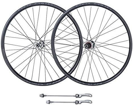 DYSY MTB Fahrrad Laufradsatz Schlauchlos 26 27,5 29 Zoll, Aluminiumlegierung Mountainbike Abgedichtete Lagernabe Schnellspanner 9mm 32 Loch Scheibenbremse Für 7/8/9/10/11 Speed