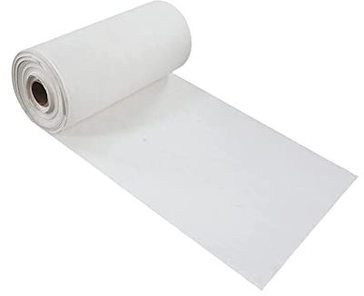 Papel Aislante Ignífugo De Fibra Cerámica: Resistencia A Altas Temperaturas, Aislamiento Térmico para Estufas, Chimeneas, Hornos De Pizza, Hornos, Bricolaje,2mm*500mm*1000mm