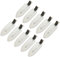 ZEVONDA Pinzas para el Cabello sin Pliegues - Pinzas para el Pelo sin Doblar Herramienta de Clips de Peinado para Mujeres Niñas, Blanco *10