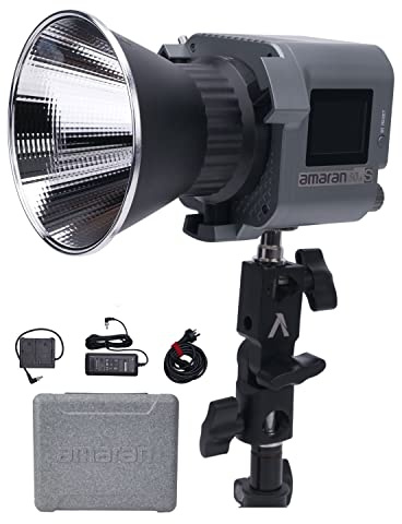 Aputure amaran 60dS Video Lighting,amaran 60d Studio Light,65W Bowens Mount LED Video Light,App Control,DC/AC Power Supply,Photography Lighting