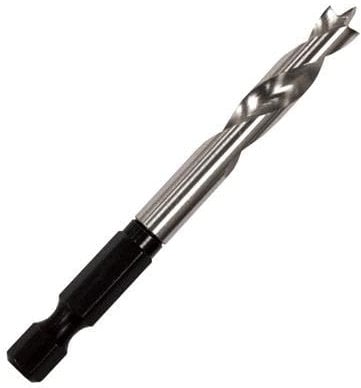 Compatible with Kreg Shelf Pin Jig Drill Bit (¼ inch)