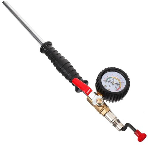 GANAZONO Digitaler Reifendruckmesser für Auto und Metallreifenfüller mit Einfachem Kompakt und Leicht für Fahrzeugwartung Präzise Druckmessung Langlebig