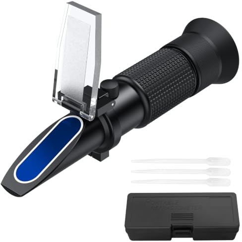 Proster Brix Refractometer with ATC 0-80% Black